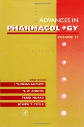 book Advances in Pharmacology, Vol. 39