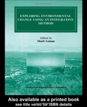 book Exploring Environmental Change Using an Integrative Method 