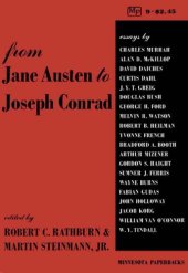 book From Jane Austen to Joseph Conrad: Essays Collected in Memory of James T.Hillhouse