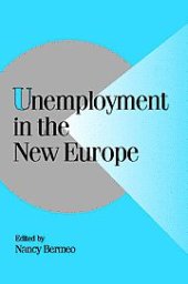 book Unemployment in the New Europe 