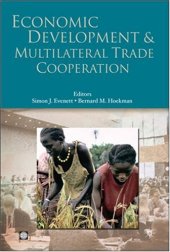 book Economic Development and Multilateral Trade Cooperation 