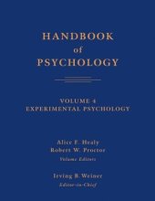 book Handbook of Psychology, Experimental Psychology