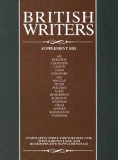 book British Writers: Supplement 