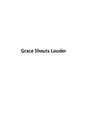 book Grace Shouts Louder