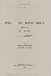 book Enee Silvii Piccolominei postea Pii pp. II de Europa