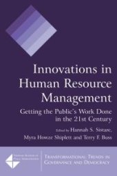 book Innovations in Human Resource Management : Getting the Public's Work Done in the 21st Century