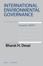 book International Environmental Governance : Towards UNEPO