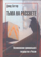 book Тьма на рассвете: возникновение криминального государства в России