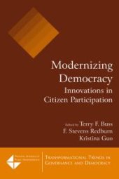 book Modernizing Democracy: Innovations in Citizen Participation : Innovations in Citizen Participation