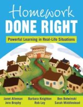 book Homework Done Right : Powerful Learning in Real-Life Situations