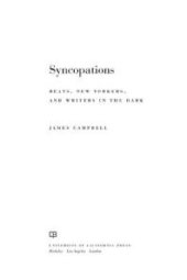 book Syncopations : Beats, New Yorkers, and Writers in the Dark