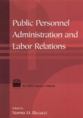 book Public Personnel Administration and Labor Relations