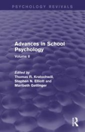 book Advances in School Psychology