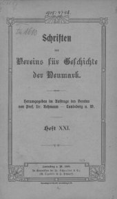 book Schriften des Vereins für Geschichte der Neumark