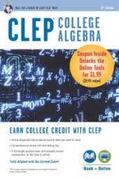 book CLEP® College Algebra Book + Online