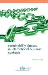 book Sustainability Clauses in International Business Contracts