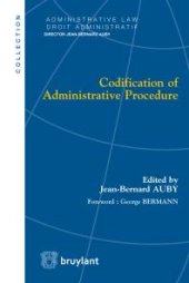 book Codification of Administrative Procedure