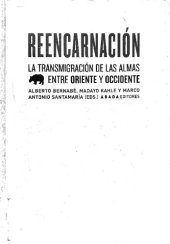 book Reencarnación. La transmigración de las almas entre Oriente y Occidente