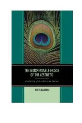 book The Indispensable Excess of the Aesthetic : Evolution of Sensibility in Nature