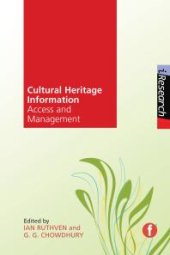 book Cultural Heritage Information : Access and management