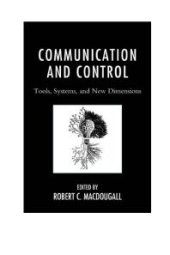 book Communication and Control: Tools, Systems, and New Dimensions