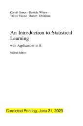 book An Introduction to Statistical Learning with Applications in R