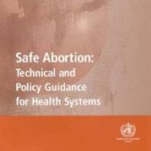 book Safe Abortion : Technical and Policy Guidance for Health Systems