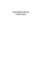 book Shakespearean Language : A Guide for Actors and Students