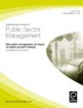 book New Public Management : Its impact on public servants' identity