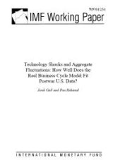 book Technology Shocks and Aggregate Fluctuations : How Well Does the RBC Model Fit Postwar U.S. Data?