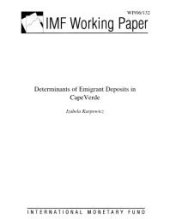 book Determinants of Emigrant Deposits in Cape Verde