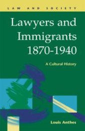 book Lawyers and Immigrants, 1870-1940 : A Cultural History