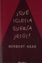 book ¿Qué iglesia quería Jesús?