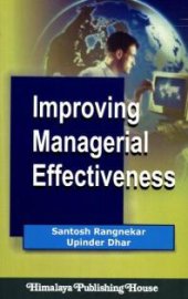 book Improving Managerial Effectiveness