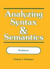 book Analyzing Syntax and Semantics : A Self-Instructional Approach for Teachers and Clinicians