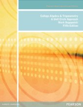 book College Algebra and Trigonometry: a Unit Circle Approach: International Edition