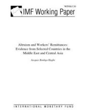 book Altruism and Workers' Remittances : Evidence from Selected Countries in the Middle East and Central Asia