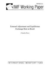 book External Adjustment and Equilibrium Exchange Rate in Brazil