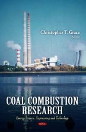 book Coal Combustion Research