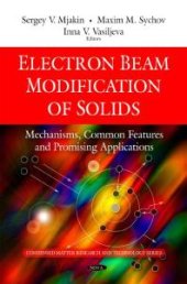 book Electron Beam Modification of Solids : Mechanisms, Common Features and Promising Applications