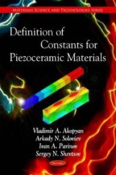 book Definition of Constants for Piezoceramic Materials