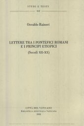 book Lettere tra i pontefici romani e i principi etiopici (XII-XX)