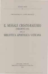 book Il messale croato-raguseo (Neofiti 55) della Biblioteca Apostolica Vaticana