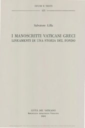 book I manoscritti vaticani greci: lineamenti di una storia del fondo