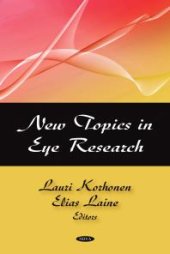 book New Topics in Eye Research