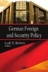 book German Foreign and Security Policy