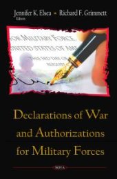 book Declarations of War and Authorizations for Military Forces