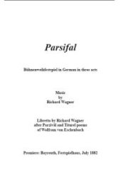 book Wagner's Parsifal