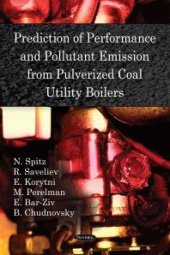 book Prediction of Performance and Pollutant Emission from Pulverized Coal Utility Boilers