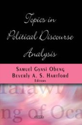 book Topics in Political Discourse Analysis